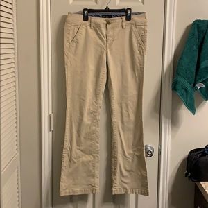 American Eagle tan pants